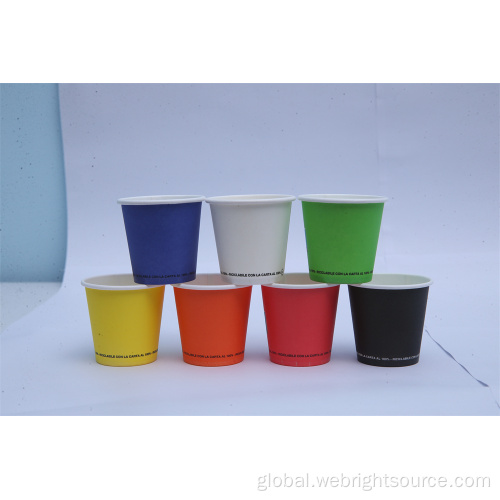 Custom Paper Cups 7Color Paper Cups For Drinking Manufactory